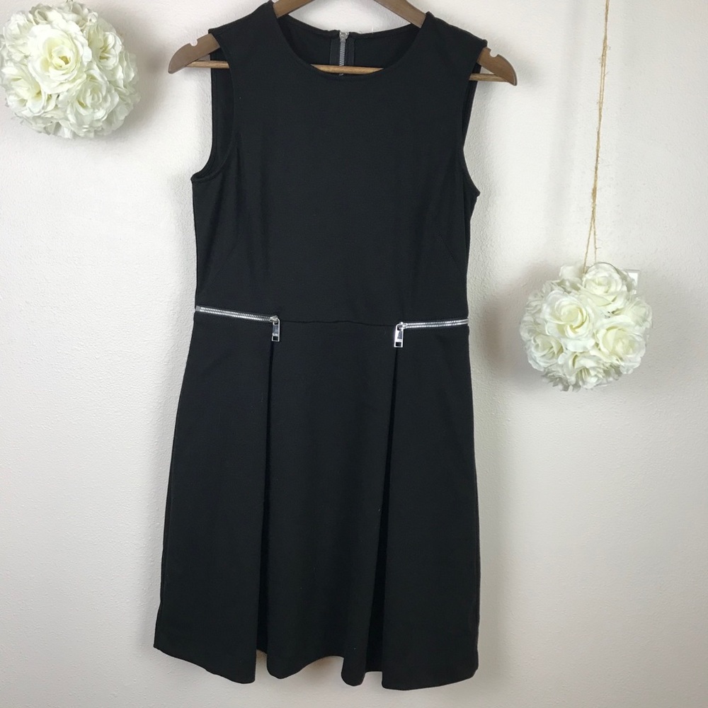 Andrew Marc Fit & Flare Ponte dress M